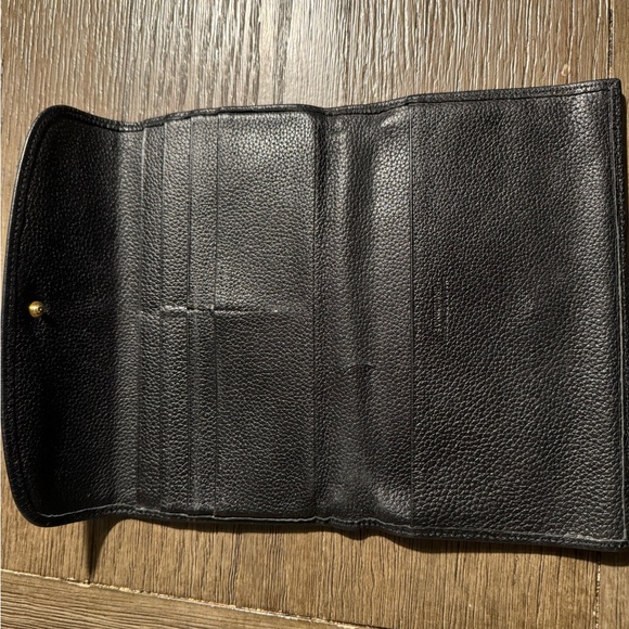 Longchamps leather wallet pre owned - Picture 3 of 6